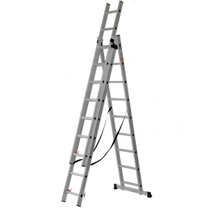 Scara multifunctionala 3x9 din aluminiu ROTOR KME309 - Img 1