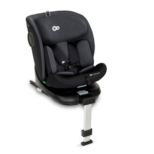 SCAUN AUTO I-SIZE, 40-150 CM, KINDERKRAFT I-360, BLACK - Img 1