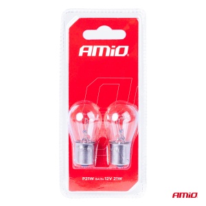 Set 2 becuri cu halogen, soclu P21W, BA15s, alimentare 12V - Img 4