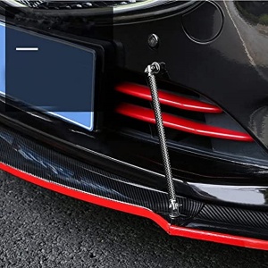 Set 2 Tije din Aluminiu reglabile pentru Consolidare Spoiler, lungime 15cm, IMITATIE CARBON - Img 3