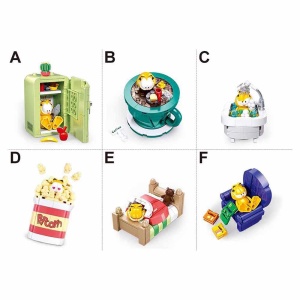 Set de constructie, 6 modele/display, Garfield - Sluban - Img 1