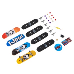 TECH DECK PACHET 4 PIESE FINGERBOARD BLIND 9.6CM - Img 2