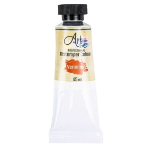 Tempera Art, ROSU, 45ml, 6 buc/set - ARTLINE - Img 2