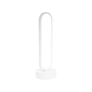 Veioza LED Creatoris, 30W, Lumina Rece/Calda/Neutra, Metal si Acril, Alb - Img 2