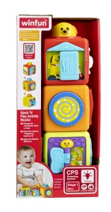 WINFUN SET 3 CUBURI CU ACTIVITATI - Img 1