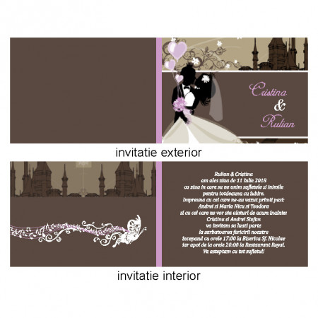 Invitatie Nunta Iubire var 4