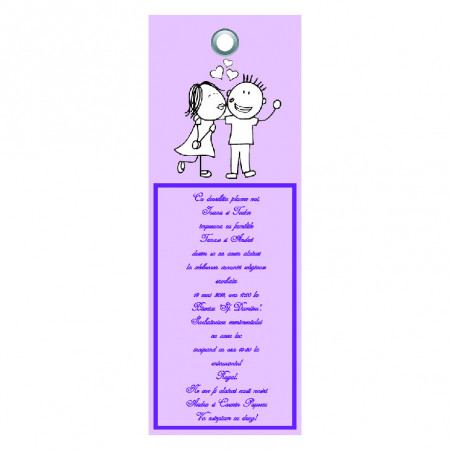 Invitatie Nunta Label INL46