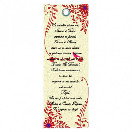 Invitatie Nunta Label INL6