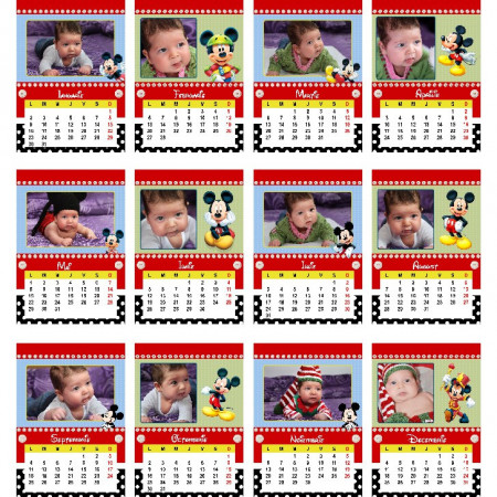 Calendar de perete Gold-MOD 1 - Img 2
