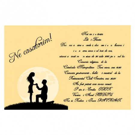 Invitatie Nunta cu Capsa CC31 - Img 2