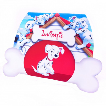 Invitatii Botez Contur Dalmatian F1