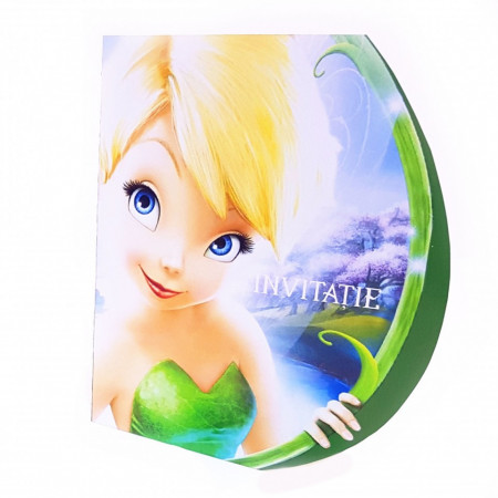Invitatii Botez Contur Tinkerbell 1