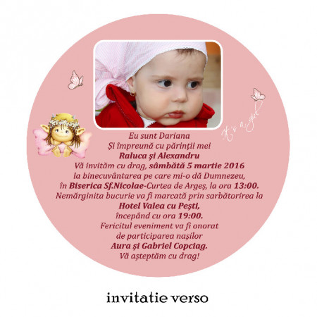 Invitatii Botez Rotunde Fairy - Img 2