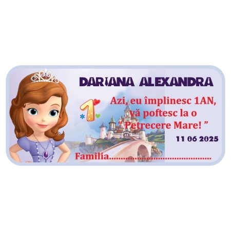 Plic Mot Pisicile Printesa Sofia