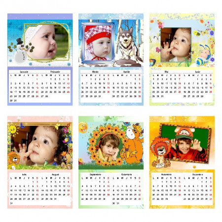 Calendar de perete Silver MOD 28 - Img 2