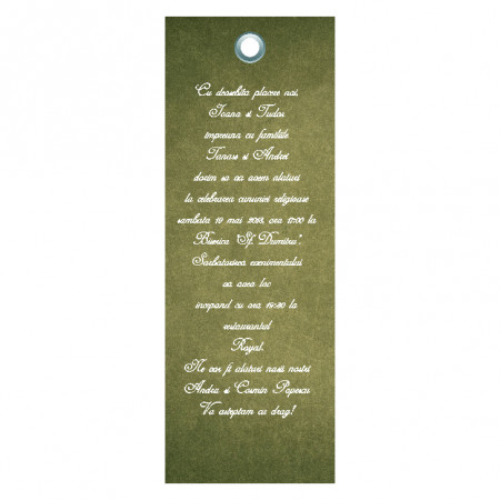 Invitatie Nunta Label INL30