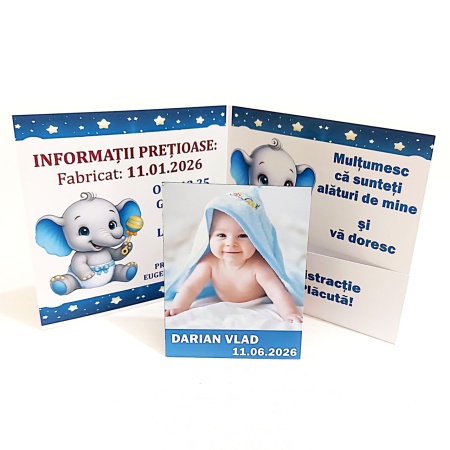 Marturie Magnet cu Plic Poveste 20 - Img 3