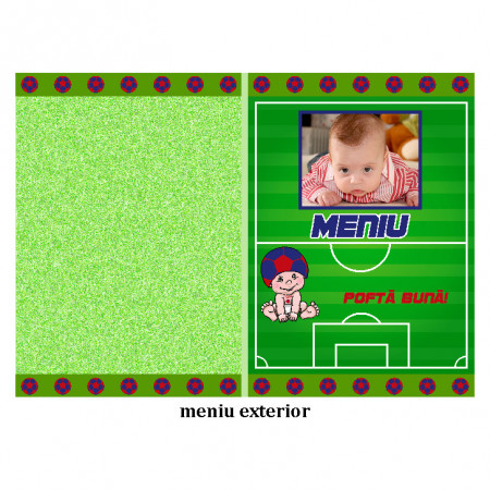 Meniu Botez cu Foto Fotbal 15