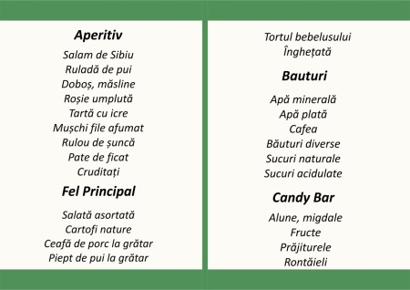 Meniu Botez Simplu Baieti Bebe Pastaie - Img 2