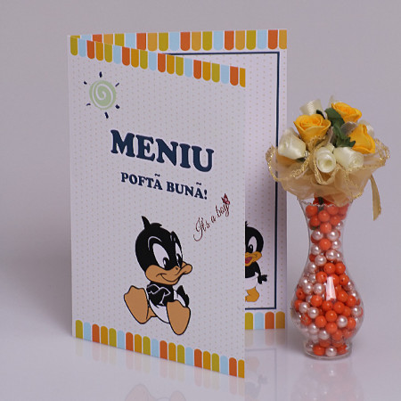 Meniu Botez Simplu Duffy Duck
