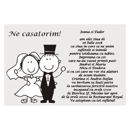 Invitatie Nunta cu Capsa CC39 - Img 2