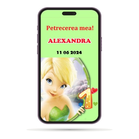Invitatii Electronice Mot - Tinkerbell