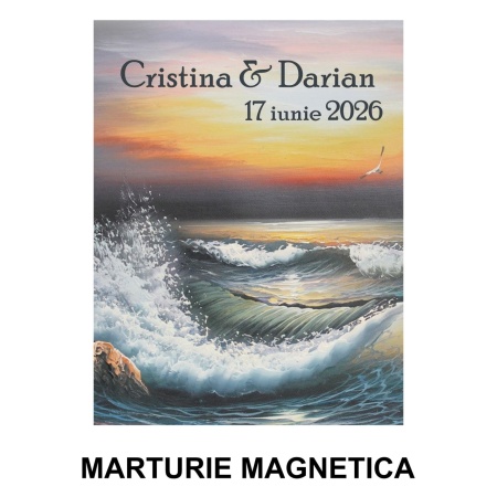 Magnet cu Plic Poveste Romantic - Img 2