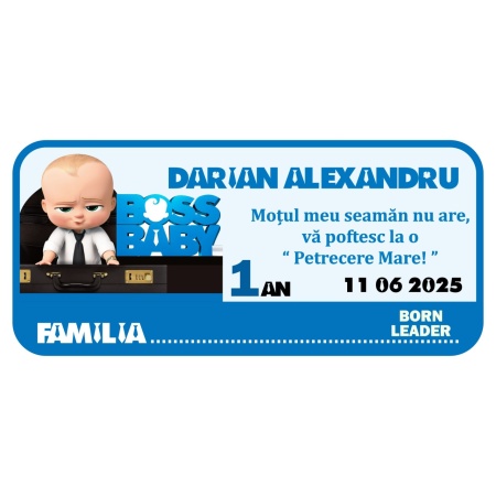 Plic Mot Baby Boss 5