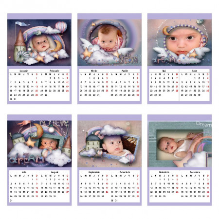 Calendar de perete Silver MOD 19 - Img 2