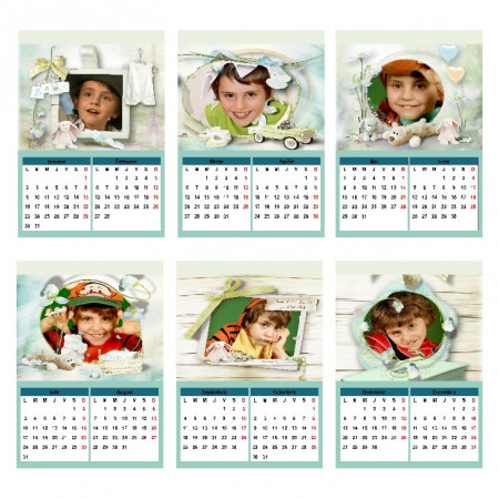 Calendar de perete Silver MOD 47 - Img 2