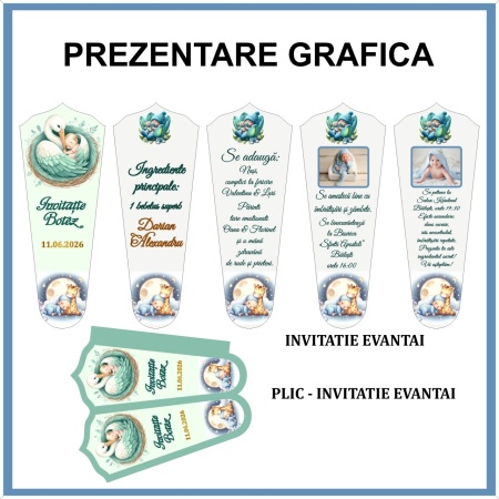 Invitatie Botez Evantai IEVB4 - Img 2