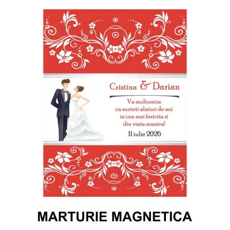 Magnet cu Plic Poveste Iubire - Img 2