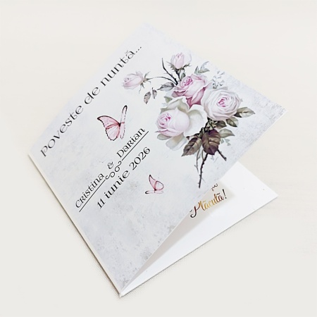 Magnet cu Plic Poveste Vintage Wedding - Img 3