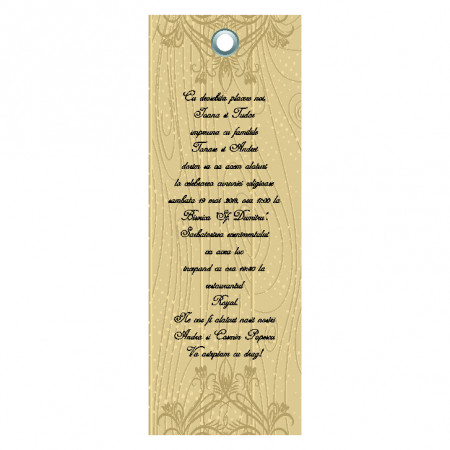 Invitatie Nunta Label INL1