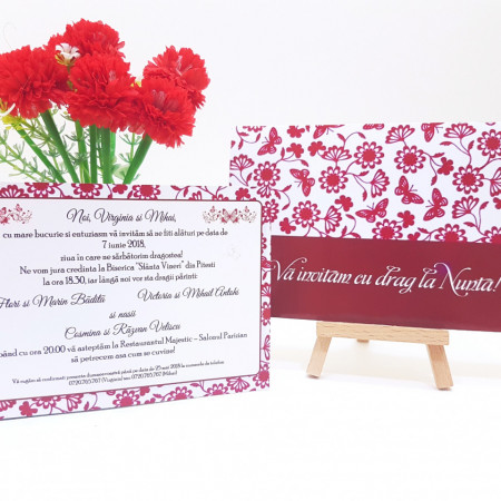 Invitatie Nunta PRO Fluturi - Img 2