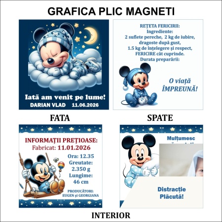 Marturie Magnet cu Plic Poveste 2 - Img 7