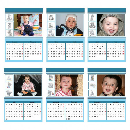 Calendar de perete Silver MOD 10 - Img 2