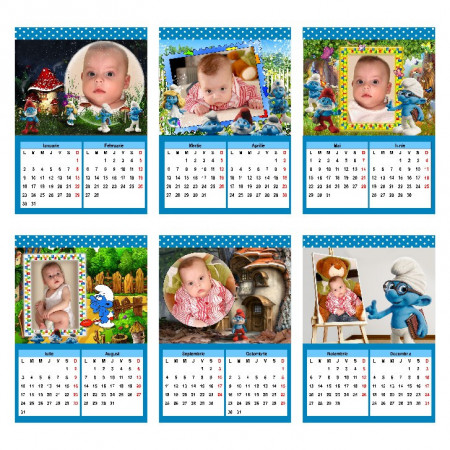 Calendar de perete Silver MOD 5 - Img 2