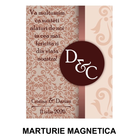 Magnet cu Plic Poveste Elegant - Img 2