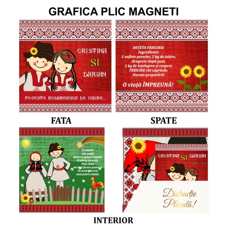 Magnet cu Plic Poveste Traditional Romanesc - Img 8