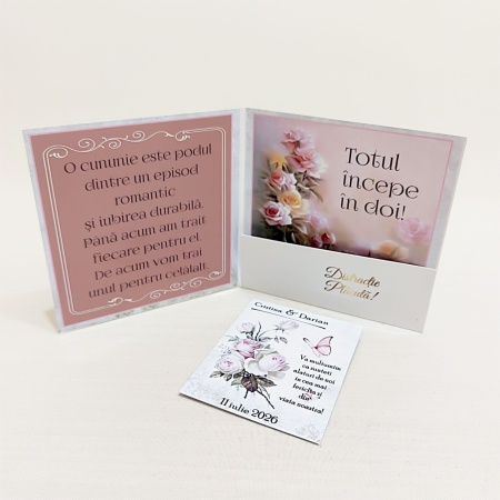 Magnet cu Plic Poveste Vintage Wedding - Img 6