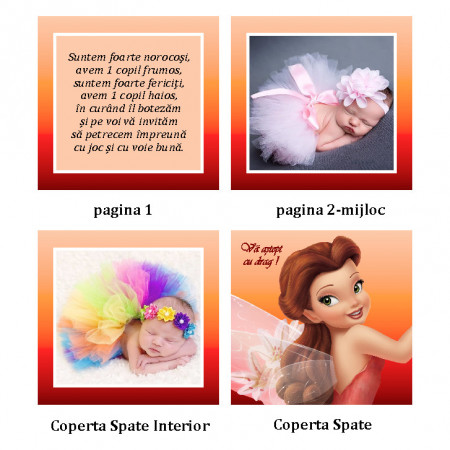 Invitatie Botez Carticica Rosetta - Img 6
