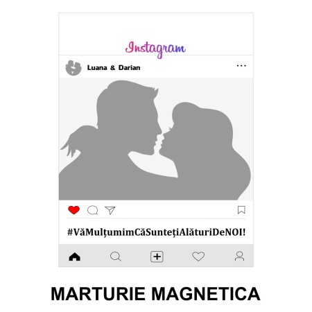 Magnet cu Plic Poveste Instagram - Img 2