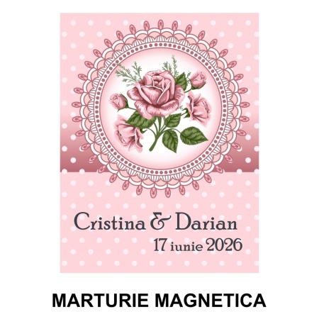 Magnet cu Plic Poveste Roses - Img 2