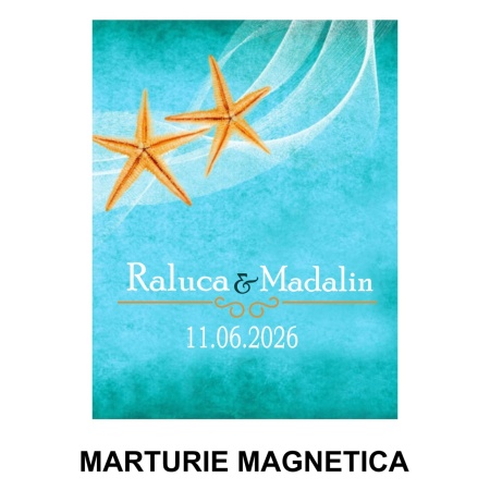 Magnet cu Plic Poveste Stele de Mare - Img 2