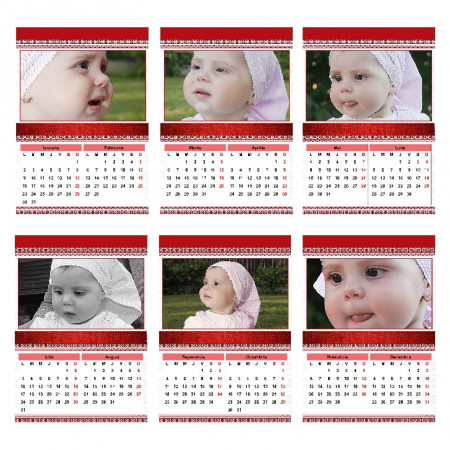 Calendar de perete Silver MOD 11 - Img 2