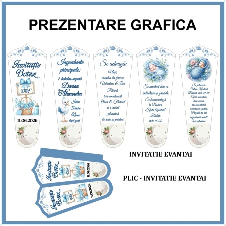 Invitatie Botez Evantai IEVBF1 - Img 2