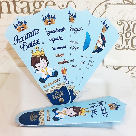 Invitatie Botez Evantai IEVBF2 - Img 3
