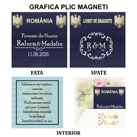 Magnet cu Plic Poveste Livret de Dragoste - Img 8