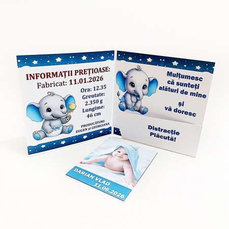 Marturie Magnet cu Plic Poveste 20 - Img 4